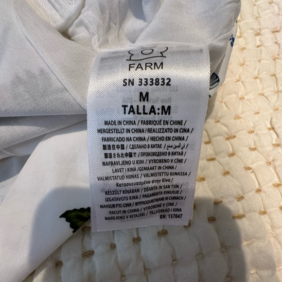 Farm Rio Sweet Bloom Dreamscape Cotton Shirtdress - Picture 8 of 15